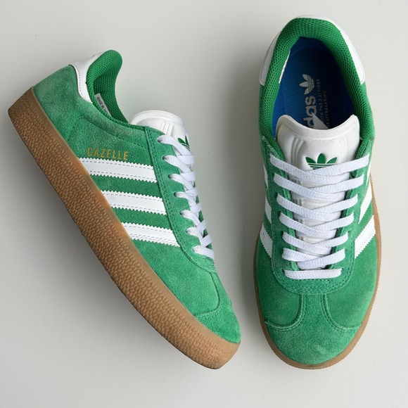 adidas Other - Adidas Gazelle Bold Mens 5 Green/Gum Suede Sneakers Retro Casual Preppy Soccer